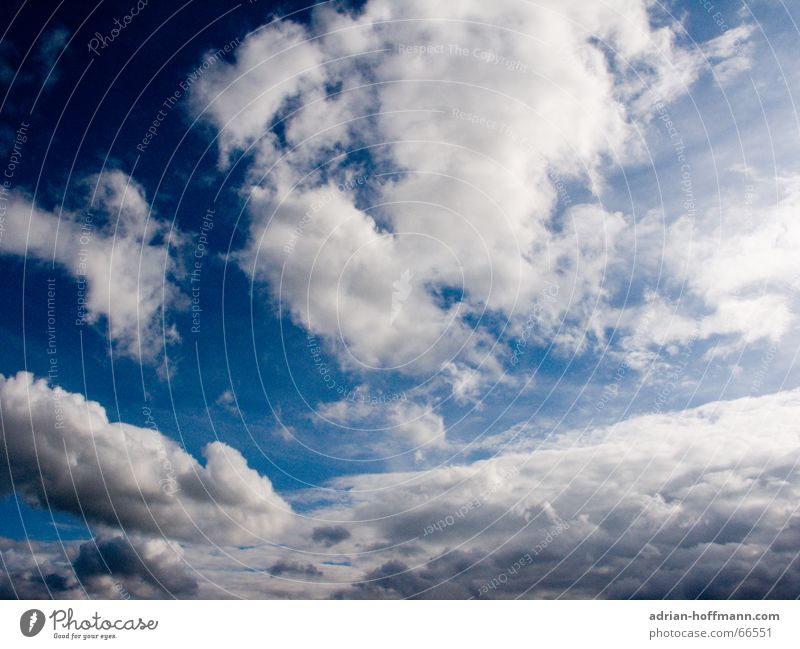 Blick aus der Hölle nach oben Wolken weiß schlechtes Wetter dunkel Himmel blau frei Freiheit fliegen Sonne Graffiti hell Lampe