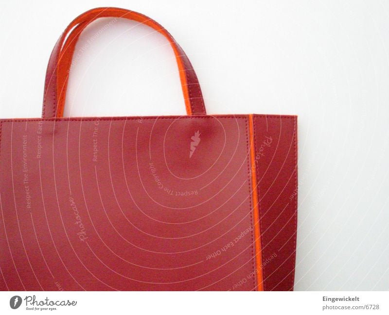 rote Tasche klein Freizeit & Hobby orange