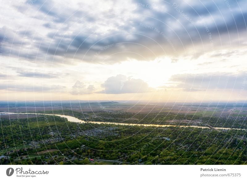 Frühling in Kanada Wellness Leben harmonisch Wohlgefühl Zufriedenheit Sinnesorgane Erholung ruhig Meditation Umwelt Natur Himmel Wolken Sonne Sonnenaufgang