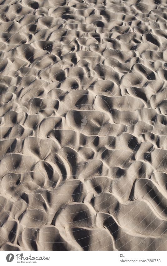 sand Ferien & Urlaub & Reisen Tourismus Sommerurlaub Strand Insel Umwelt Natur Sand Schönes Wetter Nordsee Unendlichkeit Wege & Pfade Strandspaziergang