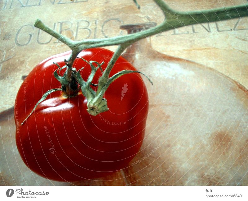 Tomate rot Gesundheit Gemüse Stiehl