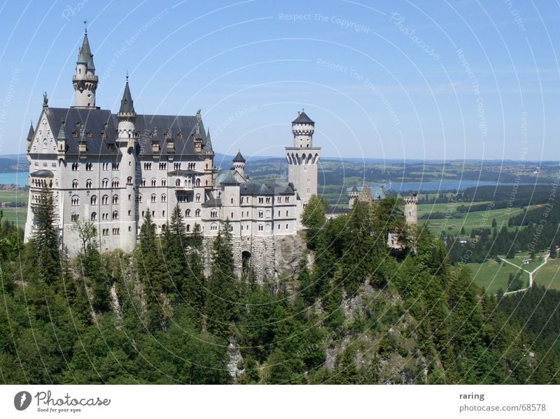 Neuschwanstein Märchenschloss Bayern Tourismus ludwig ii Burg oder Schloss Kitsch märchenkönig marienbrücke