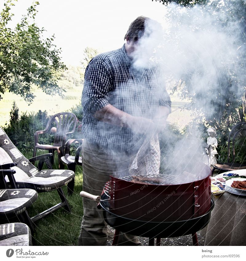 Feng Shui Snack Fleisch Garten Gartenbau Stuhl Sommer Sonnendeck Rauch Abgas Handtuch Liege Wiese Wolken Lammfleisch Tisch aromatisch Slowfood Helgoland Nachbar