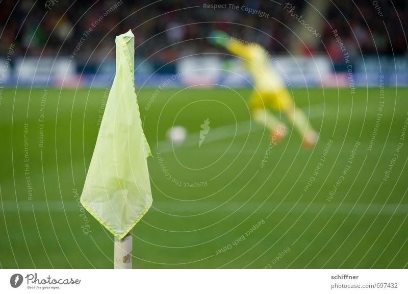 sportlich | los, alle nach vorne! Sport Ballsport Sportler Sportmannschaft Torwart Publikum Fan Tribüne Sportveranstaltung Pokal Fußball Sportstätten