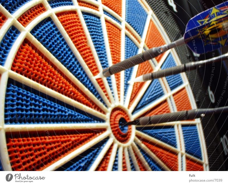 Dartscheibe Sport Pfeil Bulls-Eye Mitte