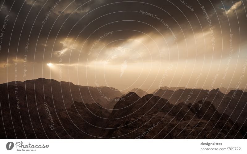 Der Weg nach Mordor Umwelt Natur Landschaft Sand Himmel Wolken Gewitterwolken Sonne Sonnenaufgang Sonnenuntergang Klima Wetter Felsen Berge u. Gebirge Gipfel