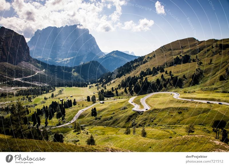 Anfahrtsweg Natur Freizeit & Hobby Ferien & Urlaub & Reisen Tourismus Ausflug Abenteuer Ferne Freiheit Berge u. Gebirge Umwelt Landschaft Urelemente Himmel