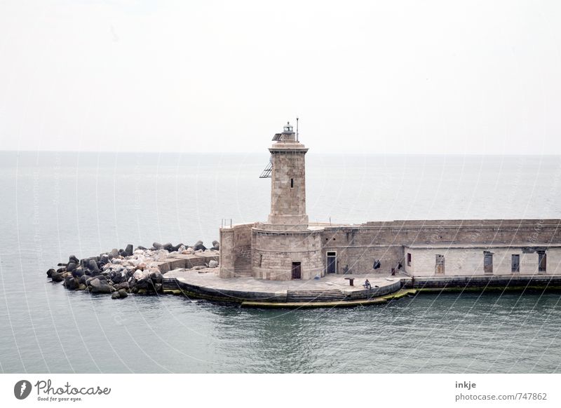 Hafenausfahrt Susenforum Ferien & Urlaub & Reisen Tourismus Ausflug Kreuzfahrt Meer Umwelt Landschaft Wasser Himmel Wetter Nebel Küste Bucht Hafeneinfahrt