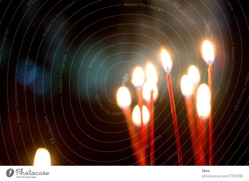 Geburtstagskinder Nachtleben Entertainment Veranstaltung Feste & Feiern Muttertag Weihnachten & Advent Dekoration & Verzierung Kerze leuchten dunkel heiß