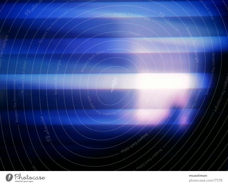 blue stripes Licht Stil Fototechnik light blau