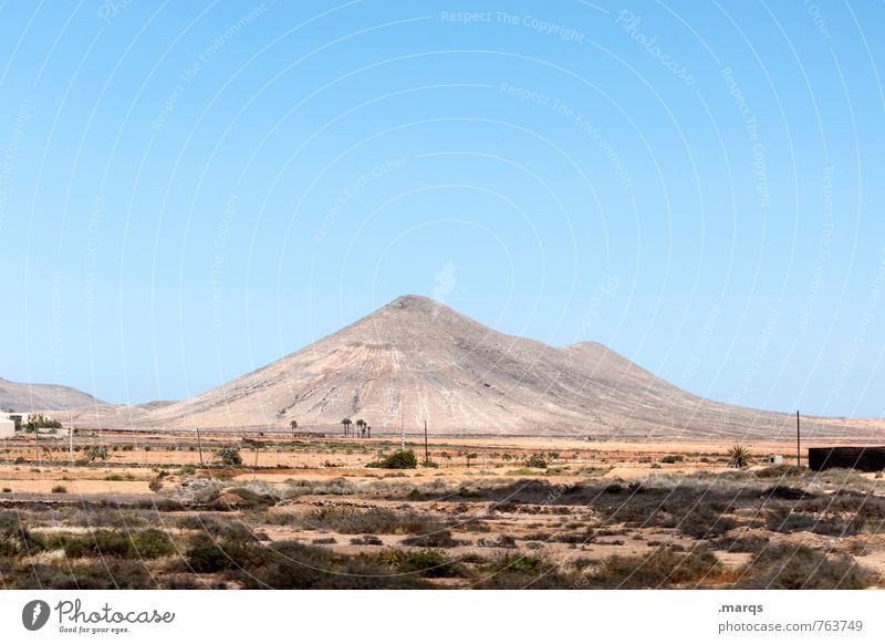 Volcano Ferien & Urlaub & Reisen Tourismus Ausflug Abenteuer Ferne Sommerurlaub Umwelt Natur Landschaft Wolkenloser Himmel Schönes Wetter Sträucher