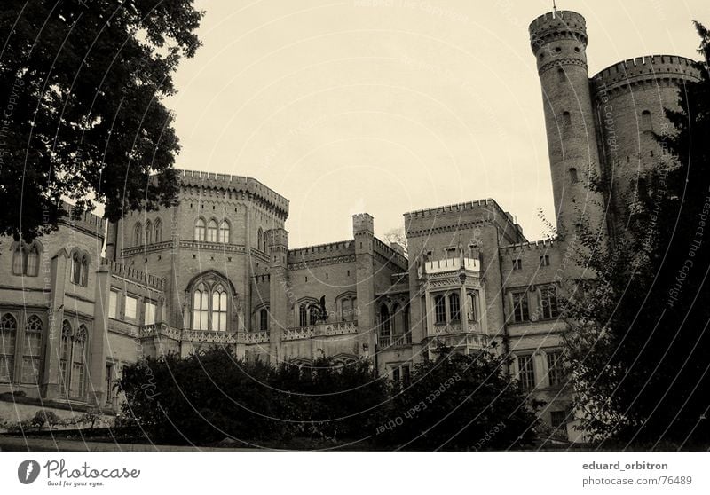 Schloss Babelsberg Reichtum Schauplatz Altertum Potsdam-Babelsberg Respekt Außenaufnahme Burg oder Schloss König Vergangenheit Ritter Deutschland Filmindustrie