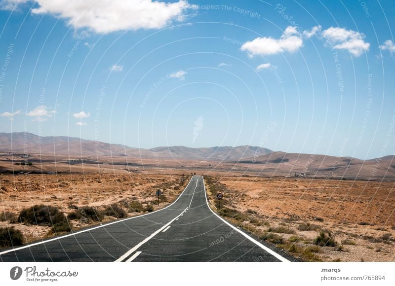 Tour Ferien & Urlaub & Reisen Ausflug Abenteuer Ferne Freiheit Natur Landschaft Himmel Wolken Horizont Sommer Schönes Wetter Wärme Dürre Sträucher Hügel Verkehr