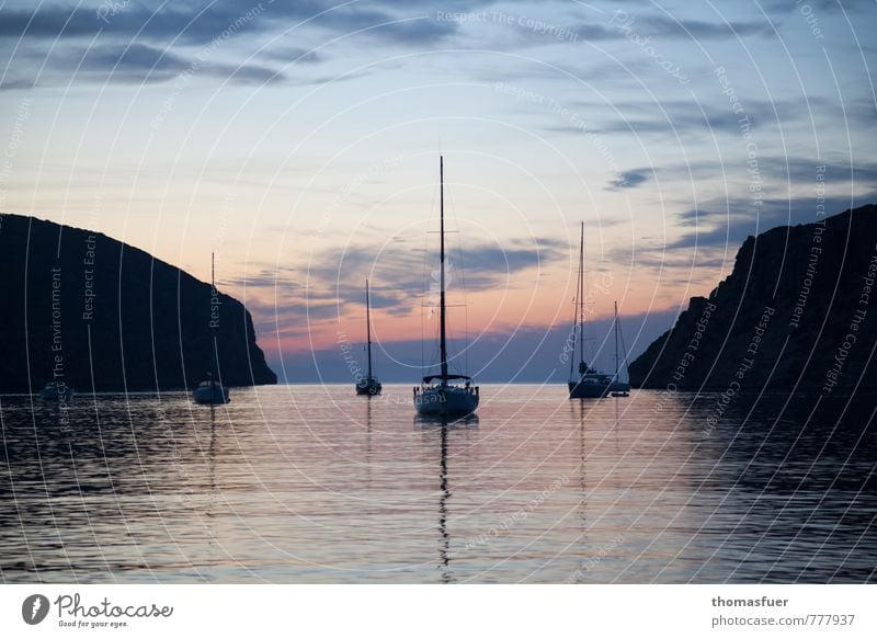 Hommage an C.D.F. Ferien & Urlaub & Reisen Ferne Sommer Strand Meer Insel Segeln Erde Luft Wasser Himmel Wolken Horizont Sonnenaufgang Sonnenuntergang