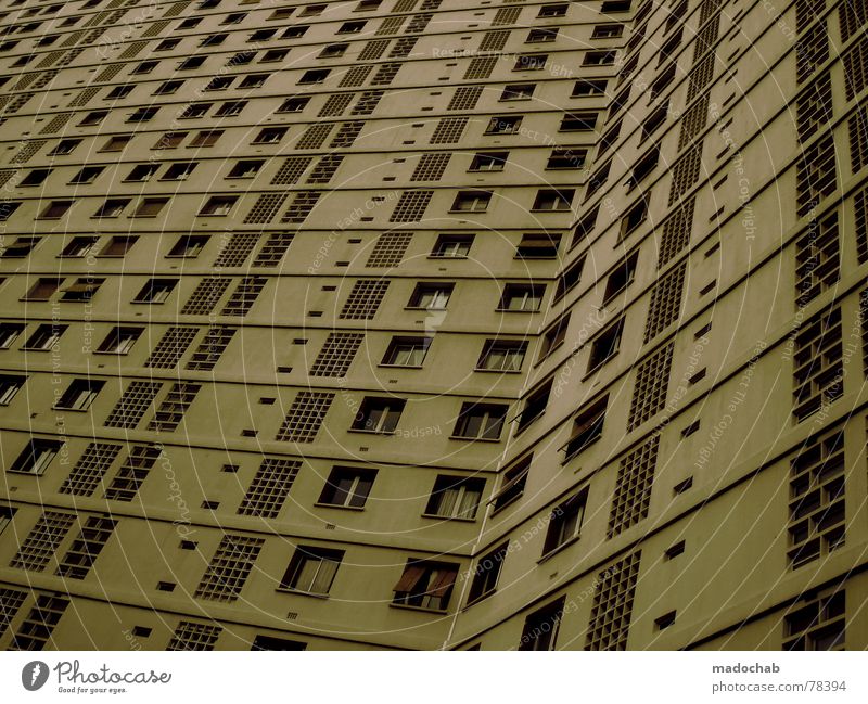 MARSEILLE Haus Hochhaus Gebäude Material Fenster live Block Beton Etage Vermieter Mieter trist Ghetto hässlich Stadt Design Bürogebäude Ladengeschäft