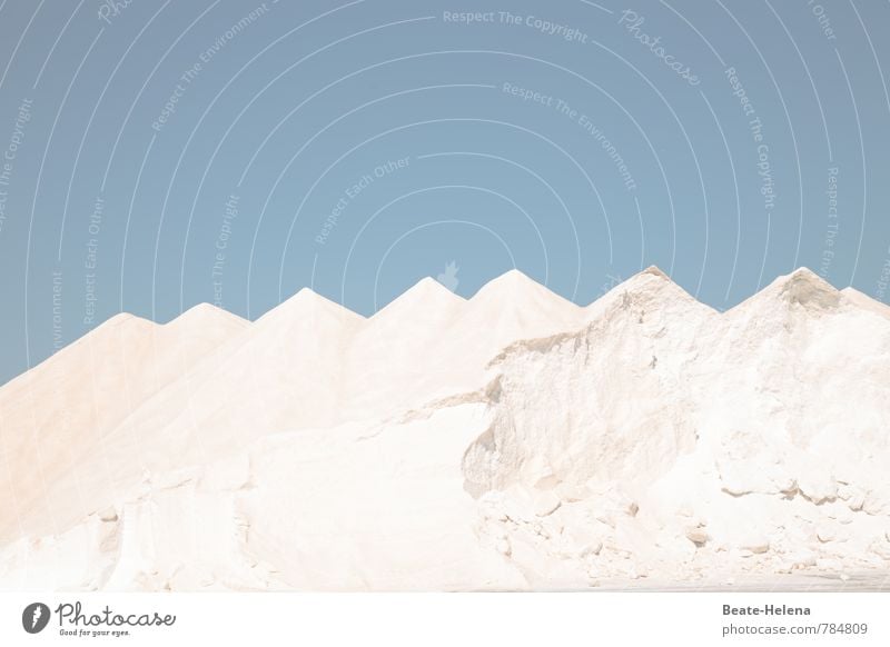 fragiles Gipfeltreffen Lebensmittel Kochsalz Gesundheit Wellness Ferien & Urlaub & Reisen Arbeitsplatz Saline Wirtschaft Handel Natur Landschaft Urelemente