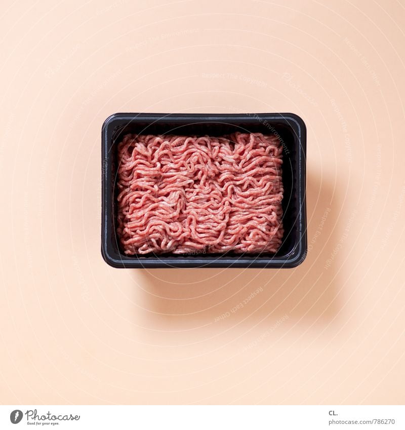 gemischt Lebensmittel Fleisch Hackfleisch Ernährung Essen Schalen & Schüsseln Fleischgerichte Fleischfresser Fleischskandal Schweinefleisch Rindfleisch Farbfoto