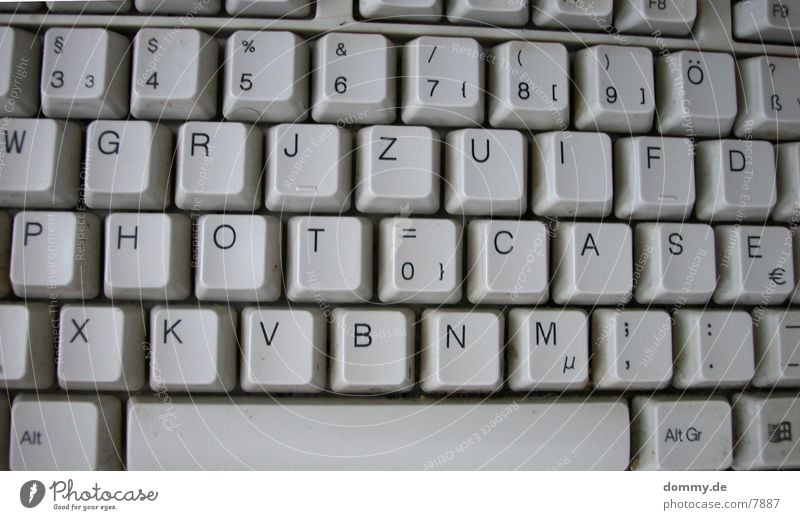 Photocase-Tastatur Buchstaben Dinge berühren kaz