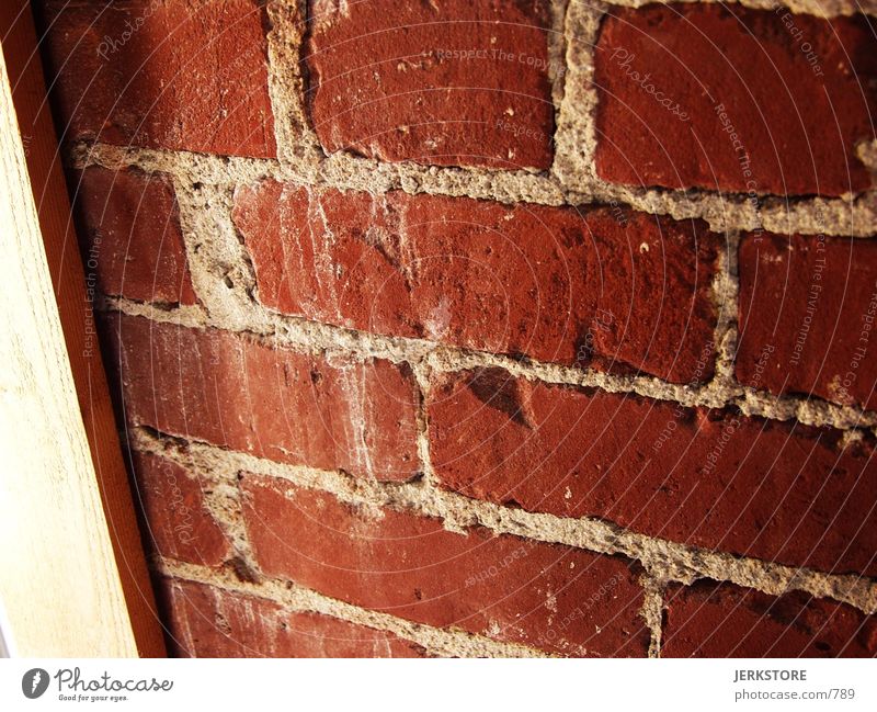 Brick Wall Architektur brick red old Mauer