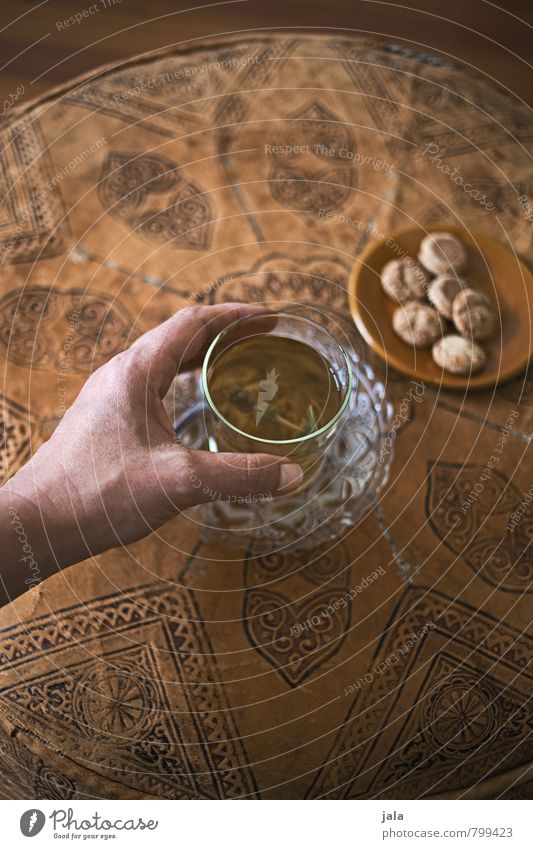 tee Getränk trinken Heißgetränk Tee Tasse Becher Glas Gesunde Ernährung feminin Hand Flüssigkeit gut lecker natürlich Farbfoto Innenaufnahme Tag