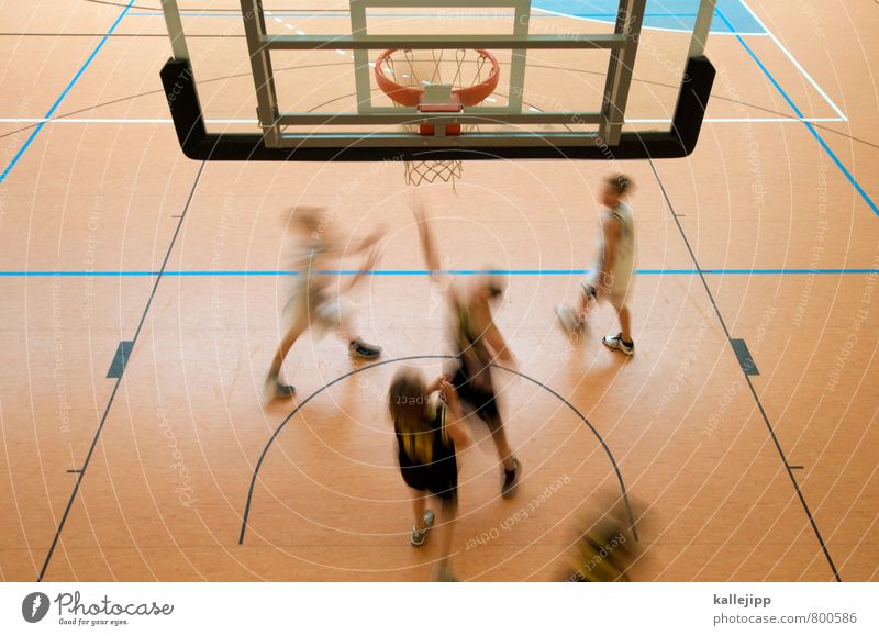 rebound Sport Fitness Sport-Training Ballsport Sportveranstaltung Sportstätten Kind 5 Mensch Bewegung Spielen Basketball Sportmannschaft Teamwork Spielfeld