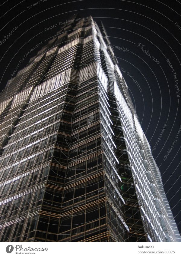 Jin Mao Tower Hochhaus Asien China Shanghai Hyatt Architektur reich der mitte