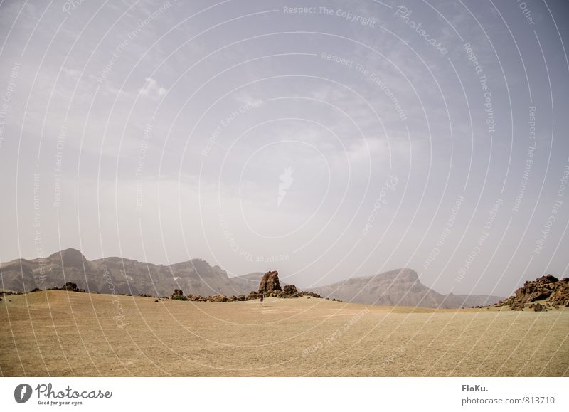 Im Vulkan Ferien & Urlaub & Reisen Ausflug Abenteuer Ferne Expedition Berge u. Gebirge wandern Umwelt Natur Landschaft Urelemente Erde Sand Himmel Sonnenlicht