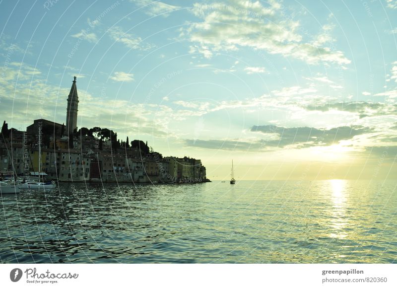 Abendsparziergang - Rovinj Kroatien Segeln Landschaft Sonnenaufgang Sonnenuntergang Frühling Sommer Herbst Meer Adria Mittelmeer Istrien Fischerdorf Hafenstadt