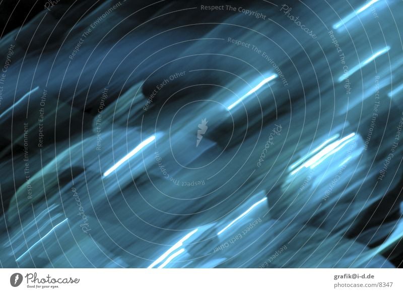 wischiwaschi Licht Langzeitbelichtung blau Bewegung Makroaufnahme Strukturen & Formen Hintergrund. diagonal