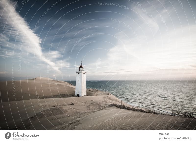 Rubjerg Knude ... Ferien & Urlaub & Reisen Abenteuer Strand Meer Insel Wellen Natur Urelemente Wind Ruine Bauwerk Gebäude Sehenswürdigkeit entdecken fantastisch