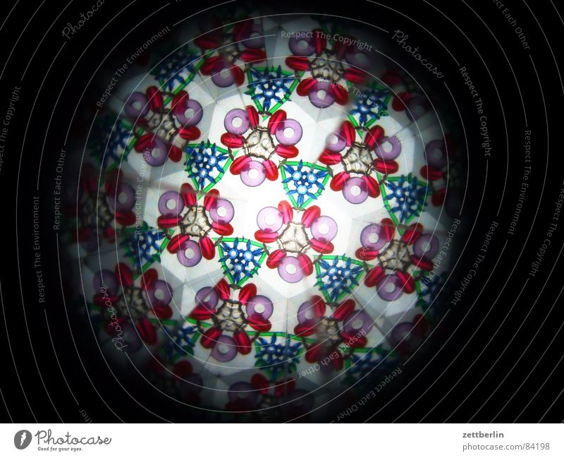 Kaleidoskop Spielzeug Durchblick Muster Unendlichkeit möglich Potential mehrfarbig Matrix Raster Wege & Pfade überblicken Anordnung Hierarchie Chance