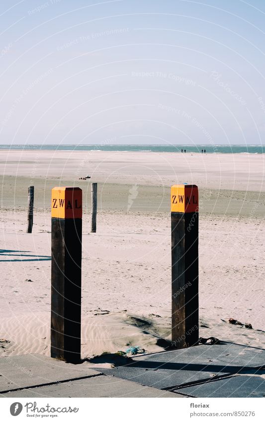 nordseestrand Erholung ruhig Ferien & Urlaub & Reisen Tourismus Ausflug Ferne Freiheit Strand Meer Insel Wassersport Umwelt Natur Landschaft Sand Küste Nordsee