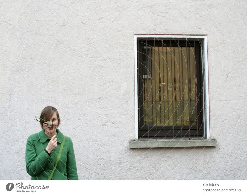 tarnung ist alles Freude Jugendliche Pflanze Fenster Wege & Pfade Mantel entdecken festhalten grün Sicherheit Tarnung wenige Wand Witz Versteck erkennbar