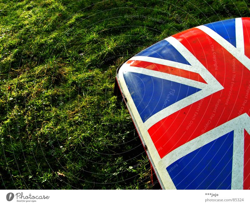 britpop two Monarchie Großbritannien London Fahne Patriotismus Herkunft Schatten Heimat Wahrzeichen Beleuchtung Majestät Buckingham Palace Union Jack Morgen