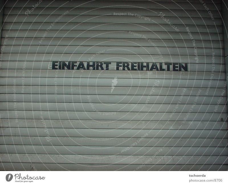 einfahrt.freihalten Schiebetor einfahrt freihalten Tor