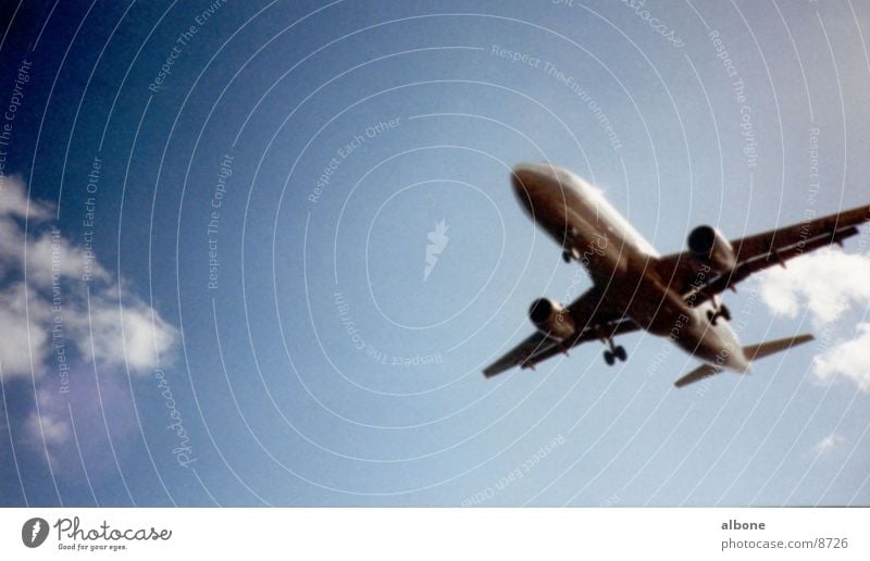 Flugzeug Luft Geschwindigkeit Wolken Luftverkehr Himmel Beginn Freiheit