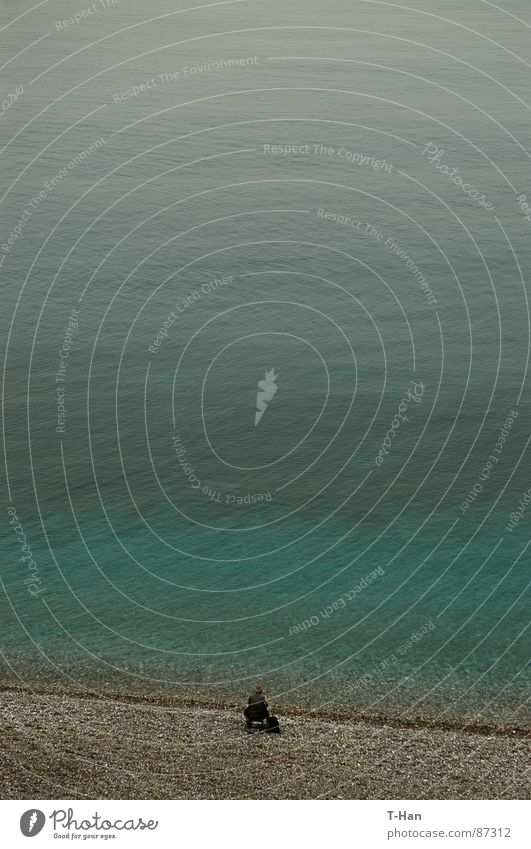 Alone, Turkiye Antalya Mann man fishermen human activity only let alone Turkey