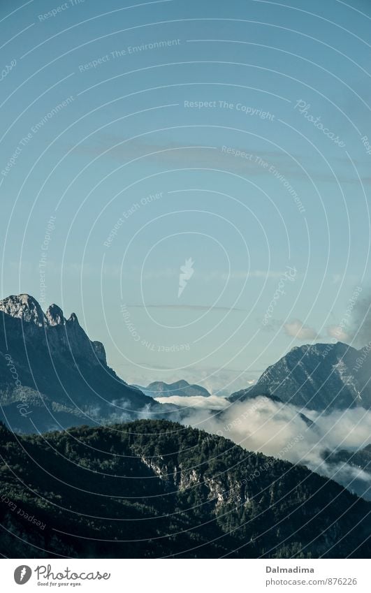 Gipfel wandern Umwelt Natur Landschaft Erde Himmel Klima Wetter Alpen Berge u. Gebirge groß Unendlichkeit hoch kalt Spitze Aussicht Wolken Berchtesgadener Alpen