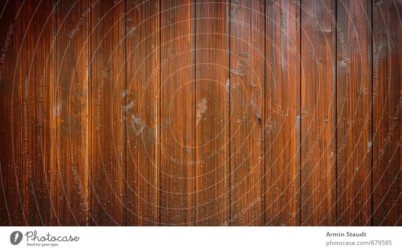 Braune Holzwand Hintergrund Design Mauer Wand Fassade Linie alt authentisch dreckig einfach trashig braun Holzbrett lackiert Hintergrundbild Vignettierung Riss