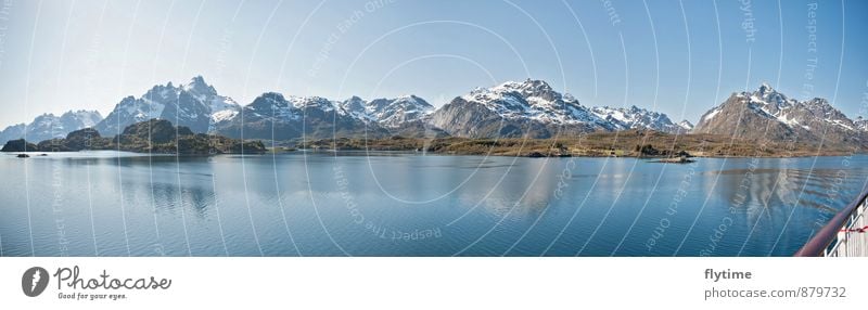 The Mountain Natur Landschaft Wasser Schönes Wetter Wiese Feld Wald Hügel Felsen Alpen Berge u. Gebirge Gipfel Schneebedeckte Gipfel Gletscher Bootsfahrt