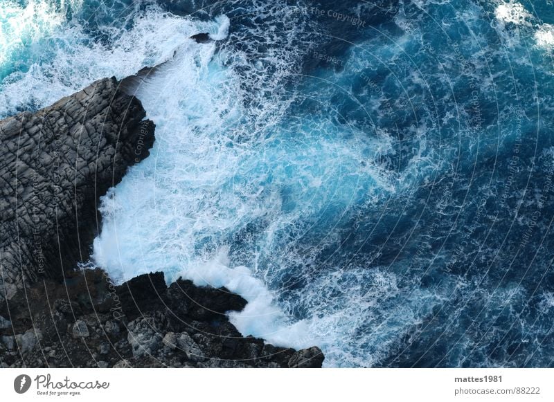 Cap Formentor Meer Spanien Mallorca 2007 Balearen Wellen Einsamkeit Erfrischung Trauer Sommer tauchen Pirat Wildnis Abschied Klippe Ferien & Urlaub & Reisen