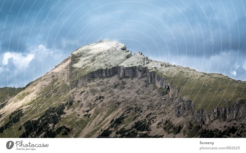 Hoher Ifen Ferien & Urlaub & Reisen Tourismus Ausflug Abenteuer Ferne Freiheit Berge u. Gebirge wandern Natur Landschaft Himmel Wolken Sommer Wetter Hügel