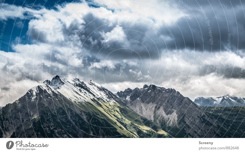 Berge der guten Hoffnung Ferien & Urlaub & Reisen Tourismus Ausflug Abenteuer Ferne Freiheit Himmel Wolken Sommer Wetter Felsen Alpen Berge u. Gebirge Allgäu