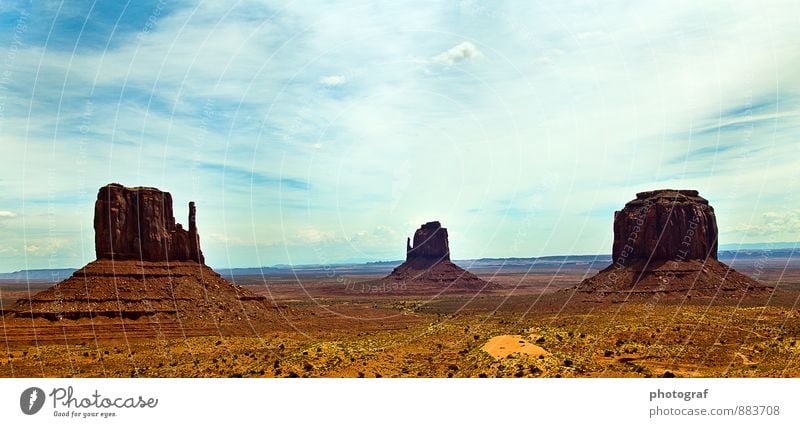 Amerika Natur Landschaft Wetter Felsen Berge u. Gebirge Sehenswürdigkeit Wahrzeichen Monument Valley hören Jagd kämpfen Blick Gefühle Leben Tourismus