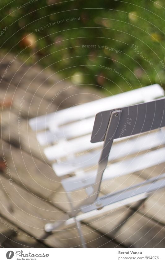 mein rechter, rechter Platz Wohnung Stuhl Erholung Gartenstuhl Metallwaren metallstuhl Stuhllehne Terrasse Holzfußboden holzterrasse einfach schön