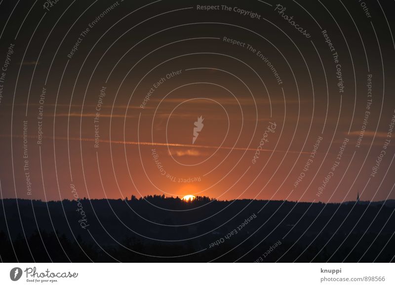 sunset Umwelt Natur Landschaft Urelemente Feuer Luft Himmel Wolken Nachthimmel Horizont Sonne Sonnenaufgang Sonnenuntergang Sonnenlicht Sommer Klimawandel