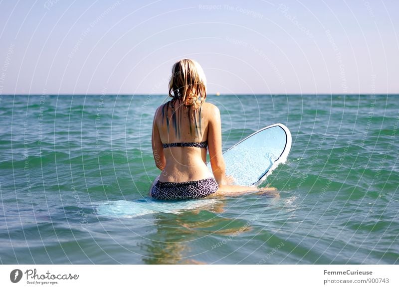 SurferGirl_08 Lifestyle sportlich Freizeit & Hobby Ferien & Urlaub & Reisen Tourismus Ausflug Abenteuer Ferne Freiheit Sommer Sommerurlaub Sonne Strand Meer