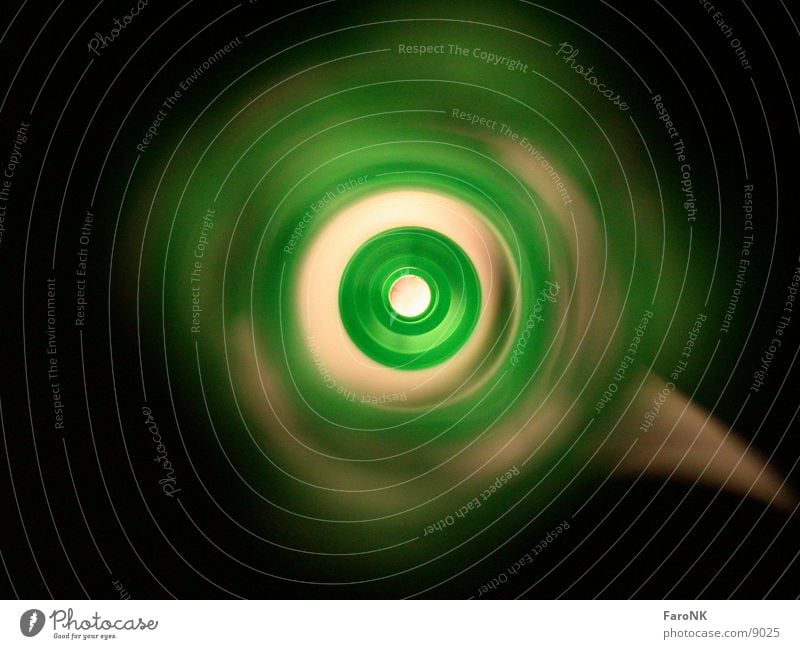 Auge Licht grün Fototechnik Kreis