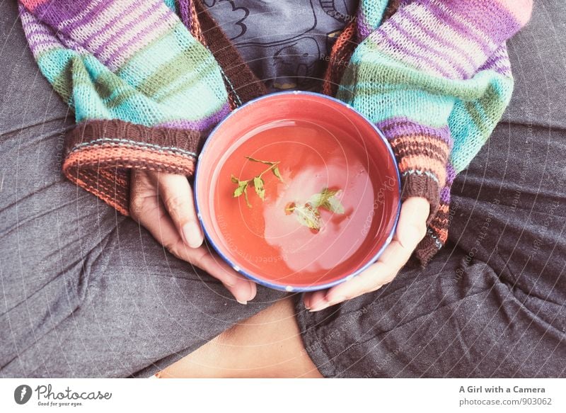 let's drink tea and talk about happy things Bioprodukte Getränk trinken Tee Geschirr Tasse Becher Lifestyle Gesundheit Wellness harmonisch Wohlgefühl