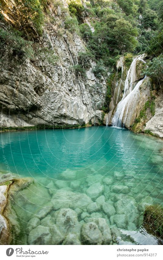 Eiskalt, kristallklar - Wasserfälle von Kazarma Ferien & Urlaub & Reisen Tourismus Ausflug Abenteuer Sommer Sommerurlaub Umwelt Natur Landschaft Felsen